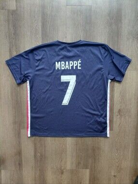 Paris Saint-Germain Mbappé Men's XXL Jersey